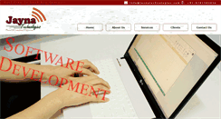 Desktop Screenshot of jaynatechnologies.com